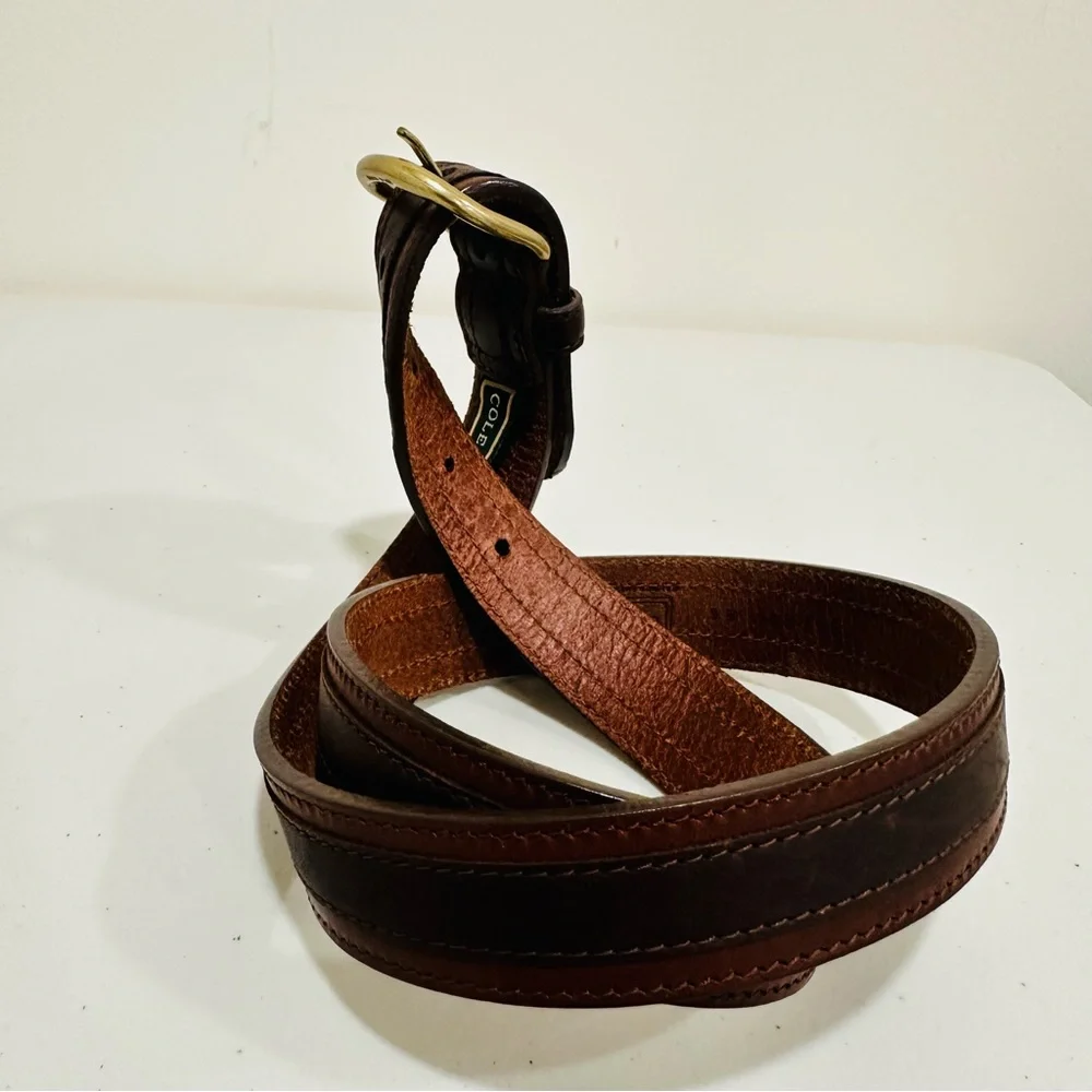 Cole Haan Genuine Leather Belt A 3348 36/90‎ MADE IN USA